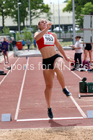 Senior womens long jump, North Eastern Track and Fields Champs., Middlesbrough. Photo: David T. Hewitson/Sports for All Pics